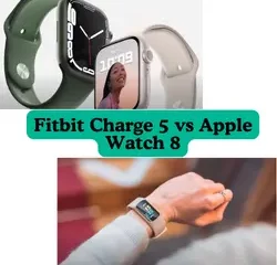 Fitbit Charge 5 vs Apple Watch 8