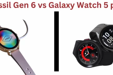 fossil gen 6 vs galaxy watch 5 pro