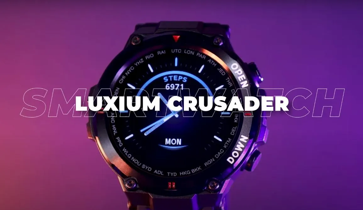 luxium crusader best durable smart watch