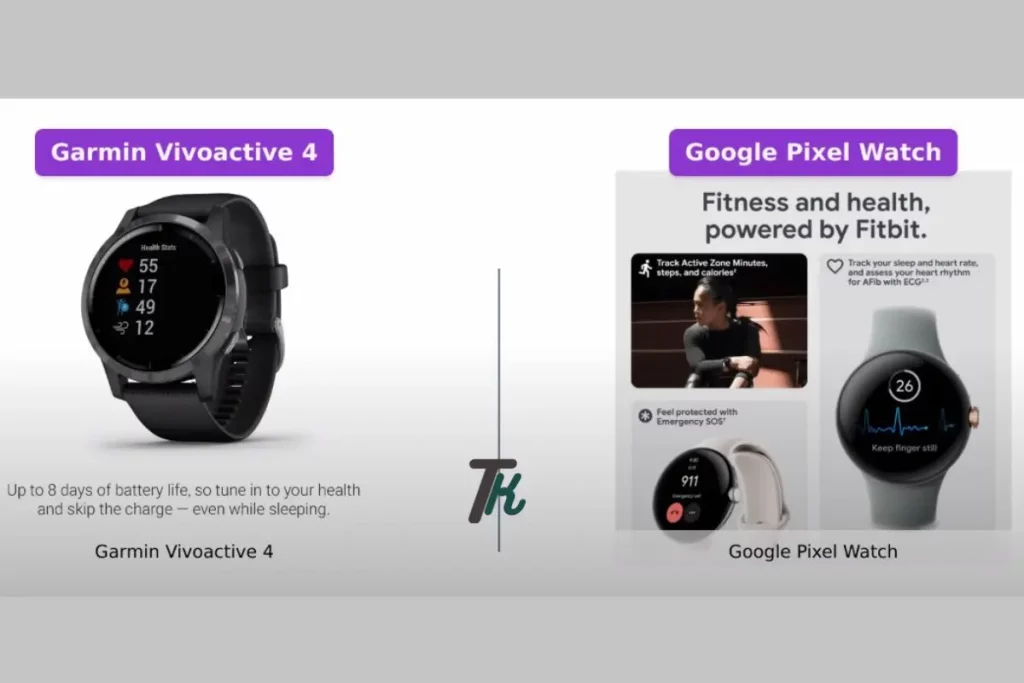 google pixel watch vs garmin vivoactive 4