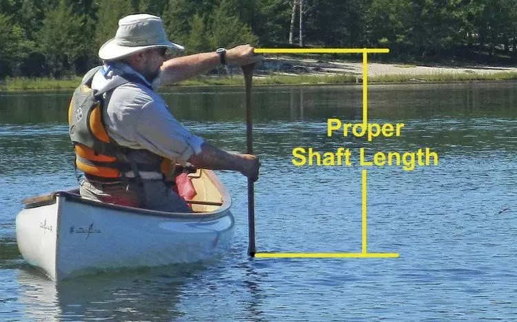 How to Size a Canoe Paddle?