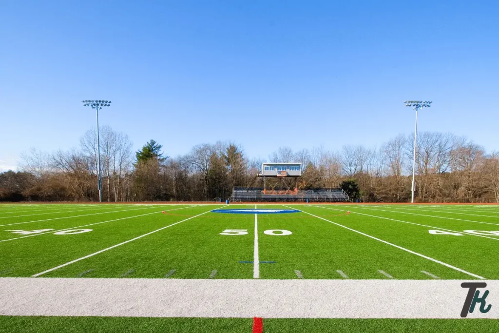how many square yards in a football field