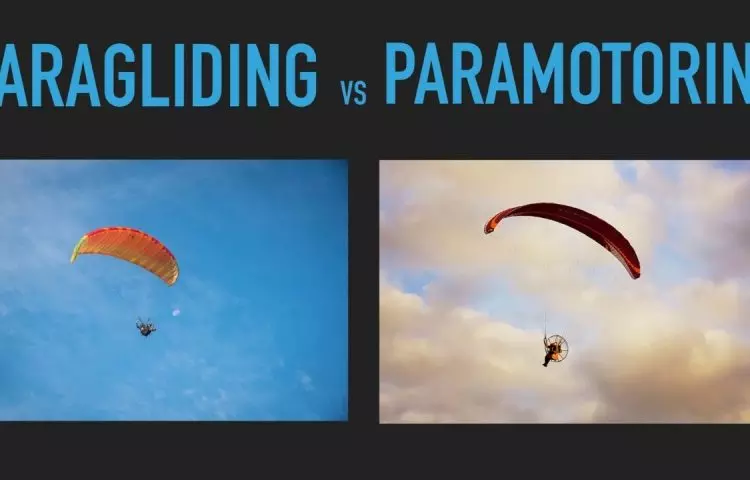 Paragliding Vs Paramotoring