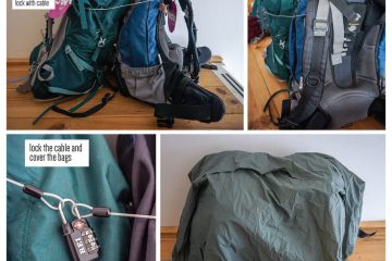 How to Lock a Backpack