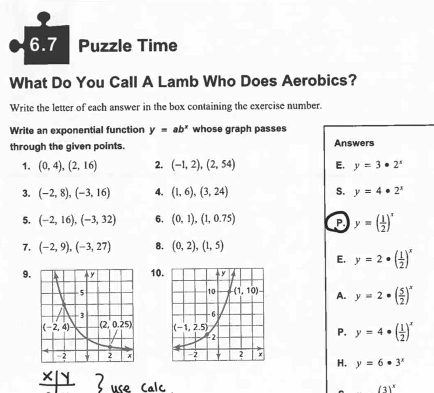 What Do You Call a Lamb Who Does Aerobics